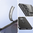 Puzdro pre Samsung Galaxy S25 Ultra, Electro MagSafe, čierne + sklo na displej