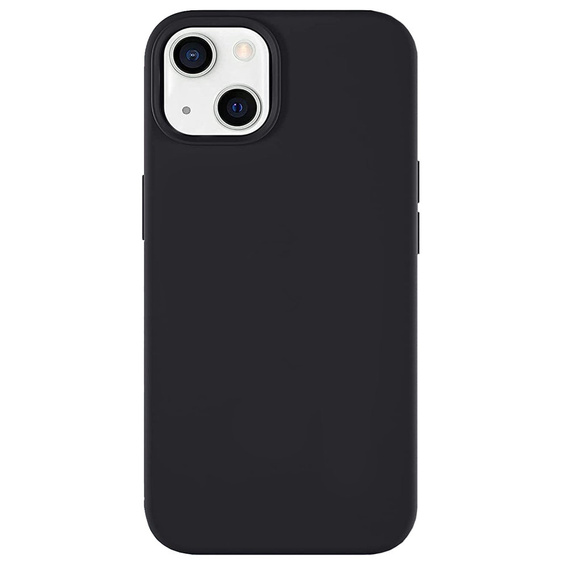 Obal na mobil pre iPhone 13, Silicone Lite, čierne