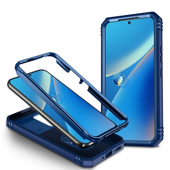 Obal na mobil pre Samsung Galaxy A54 5G, CamShield Slide, modré
