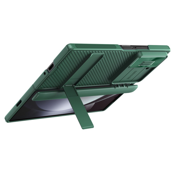 Puzdro pre Samsung Galaxy Z Fold6 5G, pancierované Nillkin, CamShield Pro, zelený