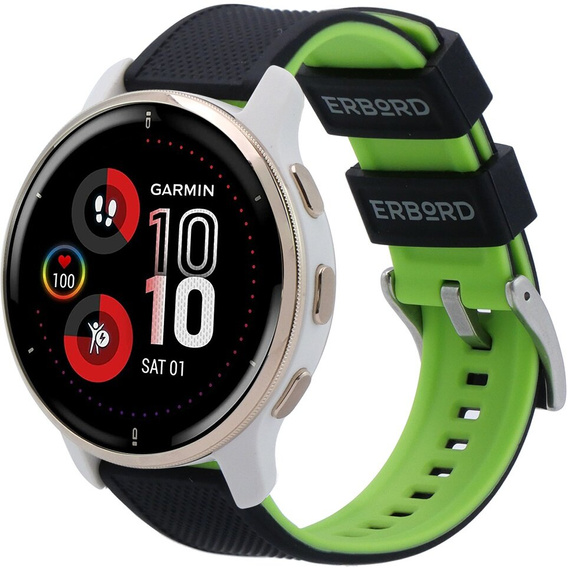ERBORD Univerzálny 20 mm silikónový remienok