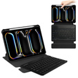 Puzdro s klávesnicou pre iPad Pro 11" 2024 (5 gen.), Rotary 360° Leather, čierne