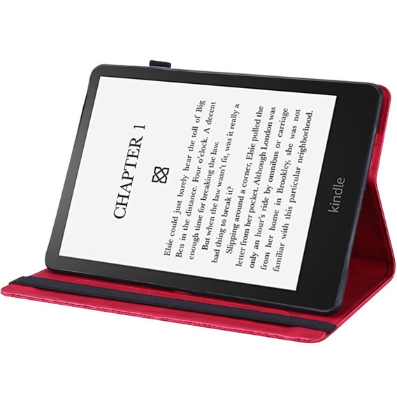 Puzdro s chlopňou pre Amazon Kindle Paperwhite 5 (2021), flower, modré