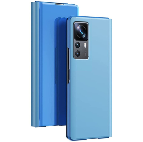 Obal na mobil pre Xiaomi 12T / 12T Pro, Clear View, modré