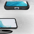 Obal na mobil pre Samsung Galaxy A54 5G, Fusion Hybrid, transparentné / čierne