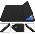 Puzdro pre iPad Pro 12.9" 2022/2021/2020 (6/5/4 gen.), Smart Pencil, so slotom na stylus, čierne