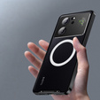 Ochranné puzdro na fotoaparát pre Xiaomi 13T / 13T Pro, CamShield MagSafe, transparentné / čierne