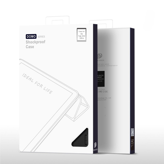 Puzdro pre Samsung Galaxy Tab S10 Ultra, Dux Ducis Domo, čierne