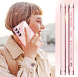 Obal na mobil pre Samsung Galaxy S25 FE, Electro heart, ružové rose gold