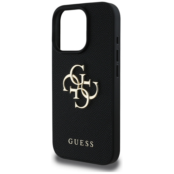 Puzdro GUESS Grained Big 4G a Classic Logo pre iPhone 16 Pro