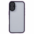 Puzdro pre iPhone 16, Magnetic Dual Glass, fialové