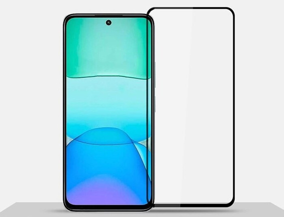3D tvrdené sklo pre Xiaomi Redmi 13, čierny rám