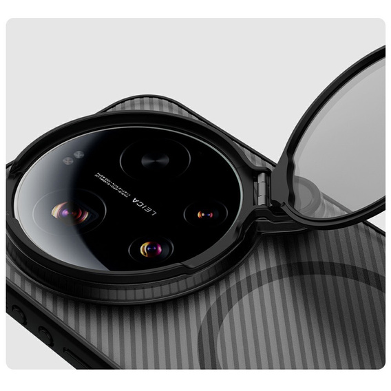 Nillkin CamShield Prop Magnetické puzdro pre Xiaomi 17 Ultra, čierne