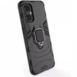 Obal na mobil pre Oppo Reno7 Lite, Kickstand Ring, čierne