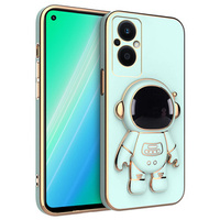 Obal na mobil pre Oppo Reno7 Lite 5G, Astronaut, zelený