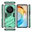Puzdro pre Honor Magic 6 Lite 5G, Military kickstand, zelený