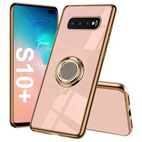 Obal na mobil pre Samsung Galaxy S10+ Plus, Electro Ring, ružové