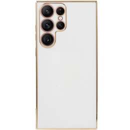 Puzdro pre Samsung Galaxy S24 Ultra, Glamour CamShield, biele