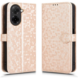 Flipové puzdro pre Xiaomi Redmi A5, Wallet Rhombus, ružové