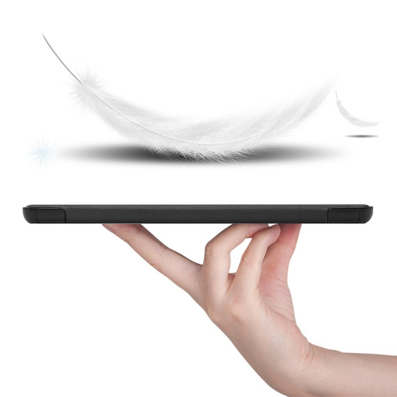 Puzdro pre Samsung Galaxy Tab S9 FE, trojskladové, čierne