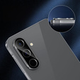 Tvrdené sklo na fotoaparát pre Samsung Galaxy A56 5G, čierne