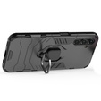Obal na mobil pre Samsung Galaxy A14 4G/5G, Kickstand Ring, čierne