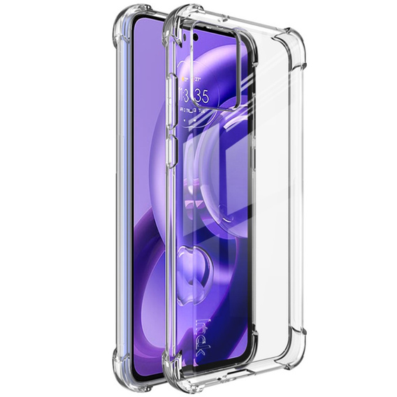 IMAK Obal na mobil pre Motorola Edge 30 Neo 5G, Dropproof, priehľadné