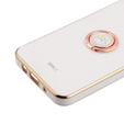 Obal na mobil pre Huawei Nova Y61 , Electro Ring, biele