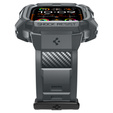 Pasek z etui Spigen do Apple Watch 4/5/6/7/8/SE 44/45mm, Rugged Armor Pro, Szary