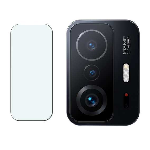 Tvrdené sklo na fotoaparát pre Xiaomi 11T/11T Pro, modré