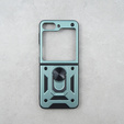 Pancierované obal na mobil pre Samsung Galaxy Z Flip5 5G, Nox Case Ring, zelený