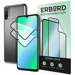 2x keramické hybridné sklo ERBORD pre Motorola Moto E20/E30/E40