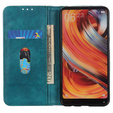 Flipové puzdro pre Xiaomi Poco F6 Pro, Split Leather, zelený