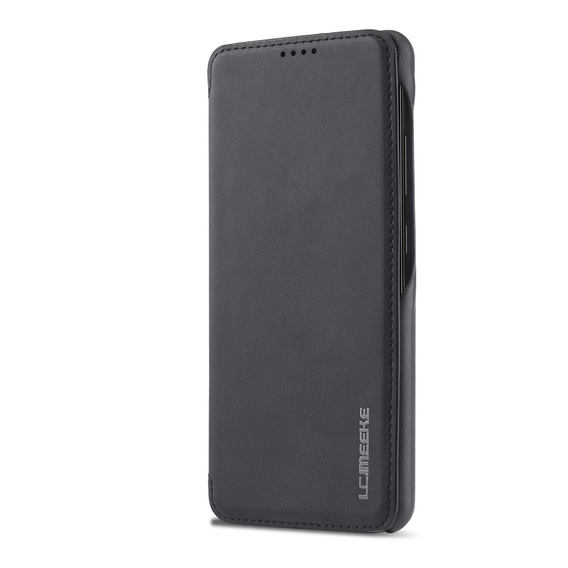 Klapkové puzdro pre Samsung Galaxy A52 5G / 4G, LC.IMEEKE, čierne
