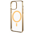 Obal na mobil pre iPhone 13 Pro, ERBORD Hybrid MagSafe Case, modré