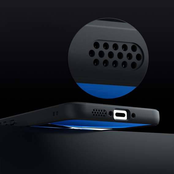 Puzdro pre Xiaomi Poco X7 Pro 5G, pre MagSafe, ERBORD Matt Case, čierny