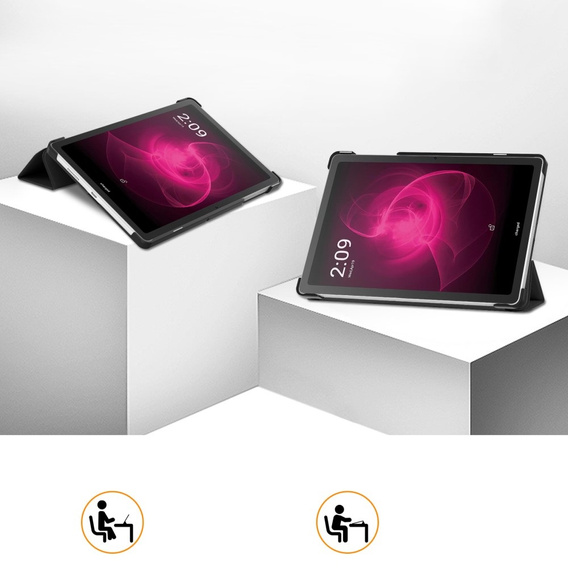 Puzdro pre T Tablet 5G, Smartcase, čierne