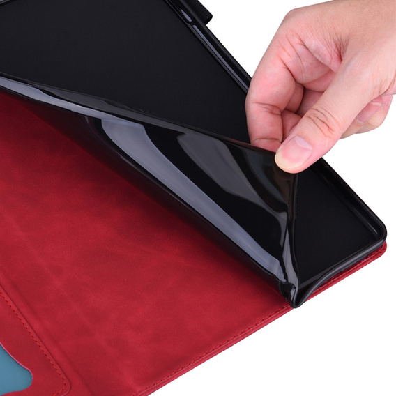 Puzdro pre Xiaomi Redmi Pad SE 8.7, Classic, s priestorom pre stylus, červené