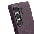 Puzdro MELKCO pre Samsung Galaxy S25 Ultra, kožené, fialové