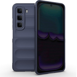 Obal na mobil pre Infinix Hot 50 4G, Gaming Shockproof, tmavomodré