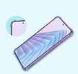 Puzdro pre Xiaomi Redmi Note 14 5G, Gradient Dropproof, Fialová / modrá