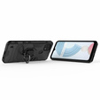 Obal na mobil pre Realme C21, Kickstand Ring, čierne