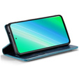 Klapkové puzdro pre Samsung Galaxy A54, ERBORD Waxy Wallet, modré