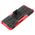Obal na mobil pre Motorola Moto E22 / E22i, Tire Armor, čierne / červené