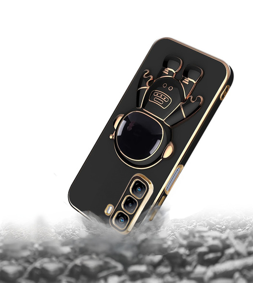 Obal na mobil pre Infinix Hot 50 4G, Astronaut, čierne