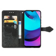 Klapkové puzdro pre Motorola Moto E20/E30/E40, Mandala, čierne