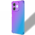 Puzdro pre Oppo A5 Pro 5G, Gradient Dropproof, Fialová / modrá