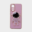 Obal na mobil pre Oppo A78 4G, Astronaut, fialové