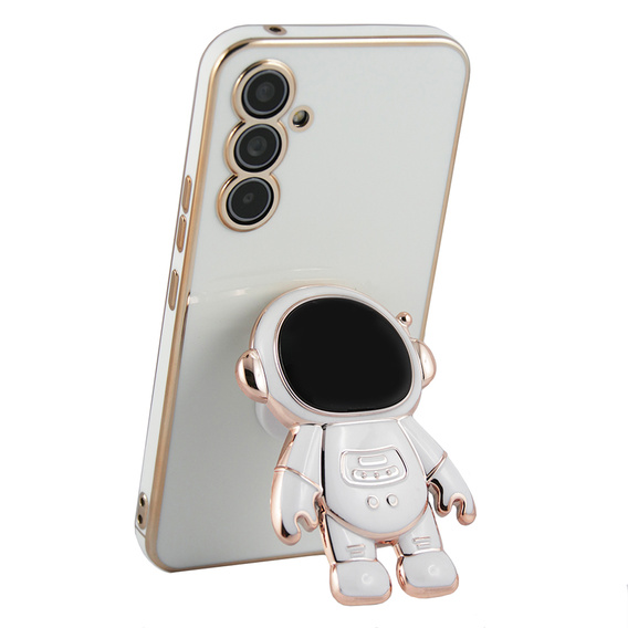Obal na mobil pre Samsung Galaxy A54 5G, Astronaut, biele