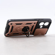 Obal na mobil pre Motorola Edge 40 Neo, CamShield Slide, ružové rose gold